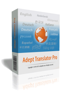 Register Adept Translator Pro