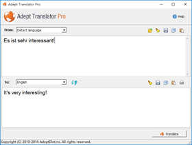 Adept Translator Pro - English