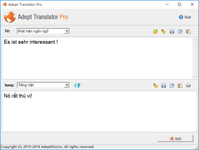 Adept Translator Pro - Vietnamese